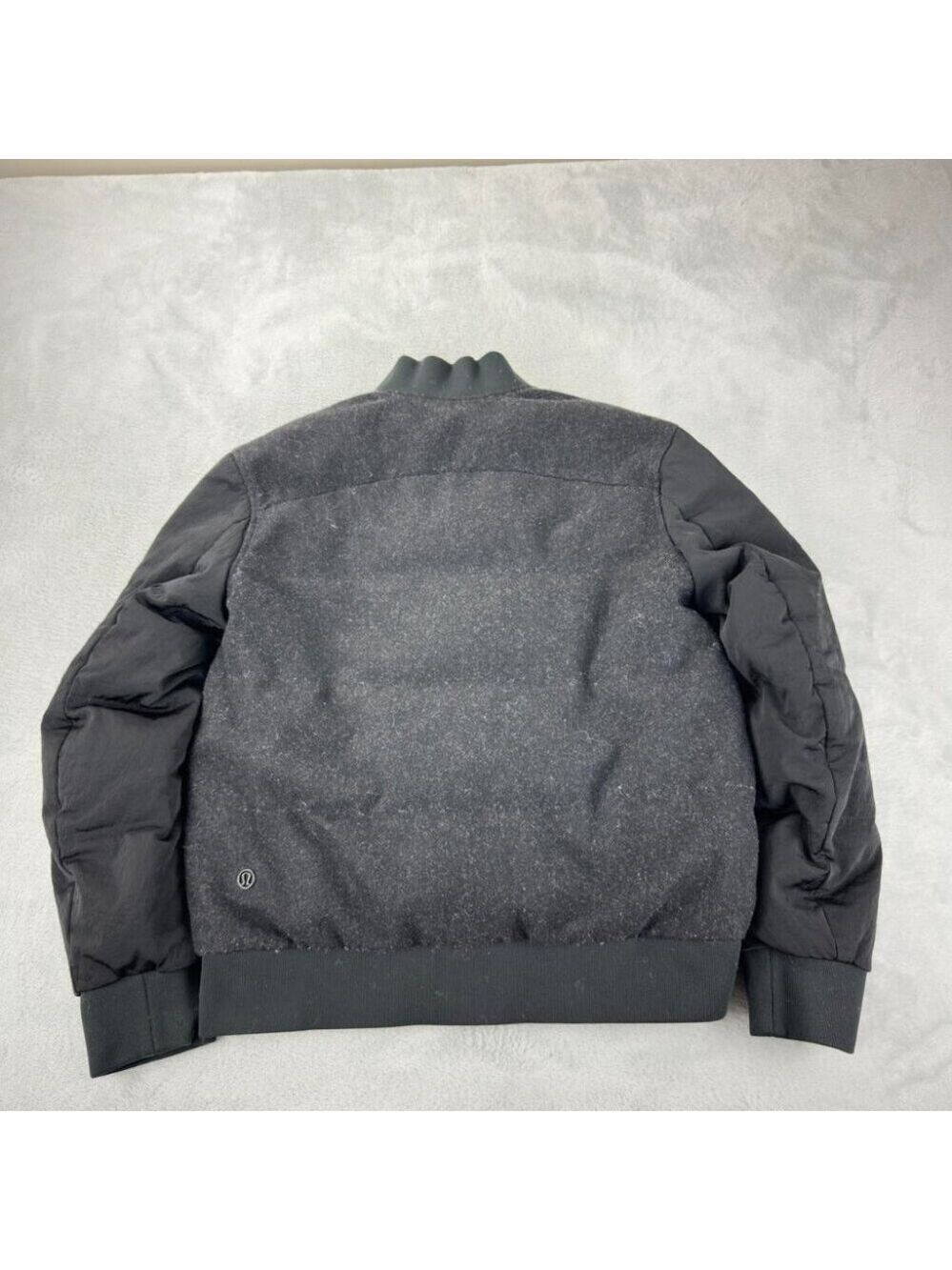 Lululemon Women's Size 8 Roam Far Wool Bomber Reversible - Picture 4 of 8